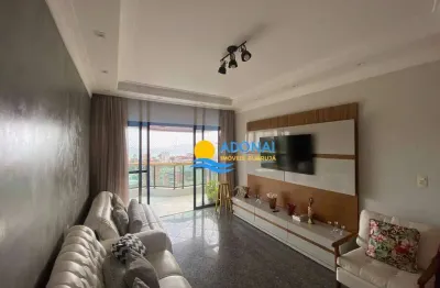 Apartamento com 3 dormitórios à venda, 126 m² por r$ 680.000 - enseada - guarujá/sp
