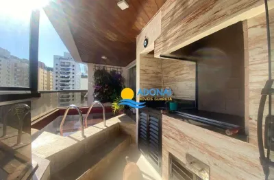 Apartamento próximo à praia com varanda gourmet — Pitangueiras — Guarujá