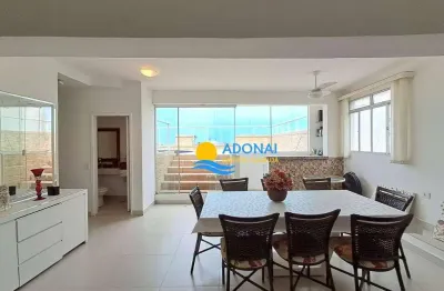 Cobertura com 4 dormitórios à venda, 370 m² por r$ 1.110.000,00 - enseada - guarujá/sp
