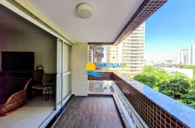 Apartamento com 3 dormitórios à venda, 115 m² por r$ 800.000,00 - pitangueiras - guarujá/sp