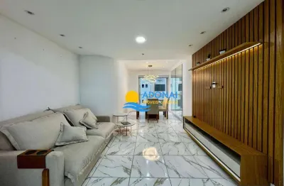 Apartamento com 2 dormitórios à venda, 98 m² por r$ 550.000 - pitangueiras - guarujá/sp