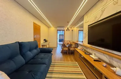 Apartamento próximo à praia com varanda gourmet — Pitangueiras — Guarujá