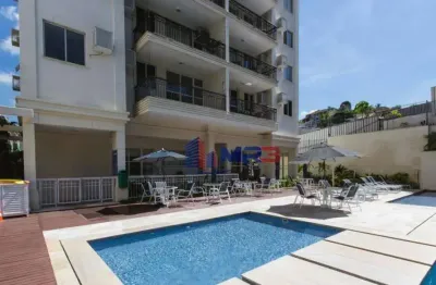 Apartamento com 2 quartos à venda na estrada do bananal, 981, freguesia (jacarepaguá), rio de janeiro, 70 m2 por r$ 480.000