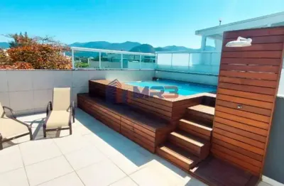 Cobertura com 3 quartos à venda na rua professor taciel cylleno, 135, recreio dos bandeirantes, rio de janeiro, 300 m2 por r$ 1.900.000