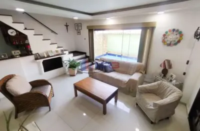 Casa em condomínio fechado com 3 quartos à venda na estrada da boiuna, 1133, taquara, rio de janeiro, 174 m2 por r$ 595.000