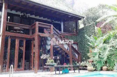 Casa em condomínio fechado com 5 quartos à venda na estrada sorima, 247, barra da tijuca, rio de janeiro, 330 m2 por r$ 2.700.000