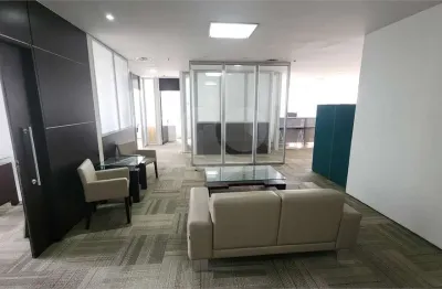Sala comercial no brooklin mobiliada de 224m² com direito a 5 vagas