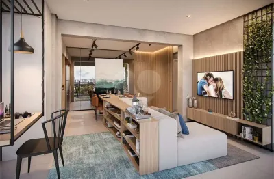 Lindo studio de 22m² no contrapiso recem entregue localizado no brooklin