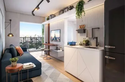 Lindo studio de 22m² no contrapiso recem entregue localizado no brooklin
