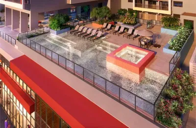 Studio de 24m² muito bem localizado ainda em obras com previsão de entrega em set/2025.
