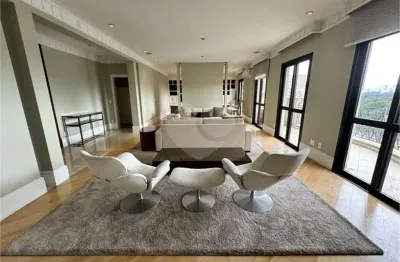 Apartamento com 313m² para locação, 04 dormitórios, 06 vagas, no bairro moema