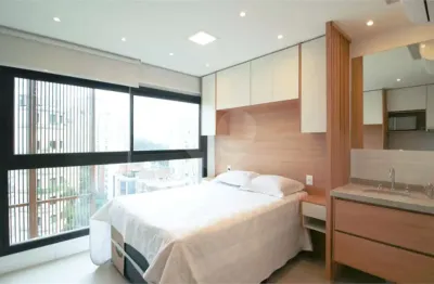 Studio mobiliado para locação em moema – 21,22m² | último andar | próximo ao parque ibirapuera