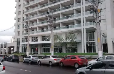 Sala comecial de 123m² com 2 vgs de garagem na chac sto antonio