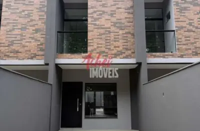 Sobrado geminado com 3 quartos  à venda, 104.00 m2 por r$600000.00  - bom retiro - joinville/sc