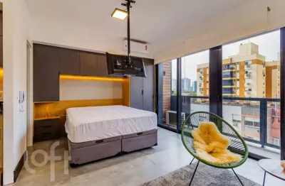 Apartamento com 1 quarto à venda na rua anita garibaldi, 1855, boa vista, porto alegre, 36 m2 por r$ 750.000