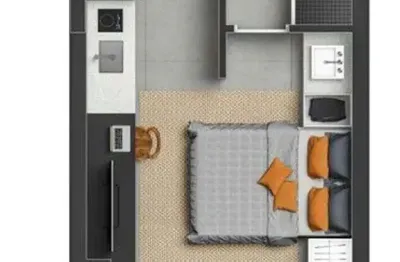 Apartamento com 1 quarto à venda na rua almirante tamandaré, 110, floresta, porto alegre, 25 m2 por r$ 310.000