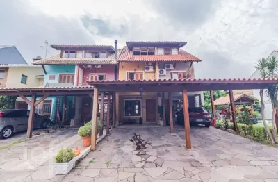 Casa em condomínio fechado com 3 quartos à venda na avenida juca batista, 1458, ipanema, porto alegre, 120 m2 por r$ 560.000