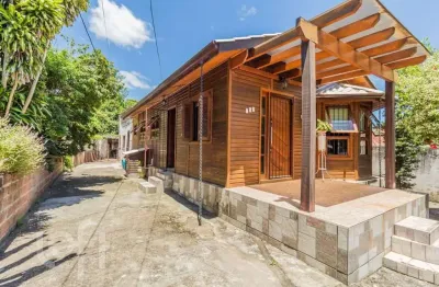 Casa com 3 quartos à venda na rua padre teschauer, 237, cascata, porto alegre, 114 m2 por r$ 450.000