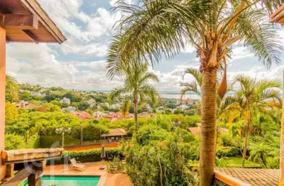 Casa em condomínio fechado com 5 quartos à venda na rua gilberto laste, 90, santa tereza, porto alegre, 841 m2 por r$ 3.505.500