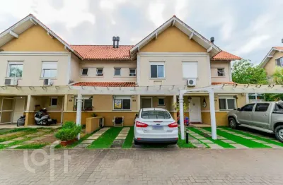 Casa em condomínio fechado com 3 quartos à venda na avenida willy eugênio fleck, 1500, sarandi, porto alegre, 144 m2 por r$ 780.000