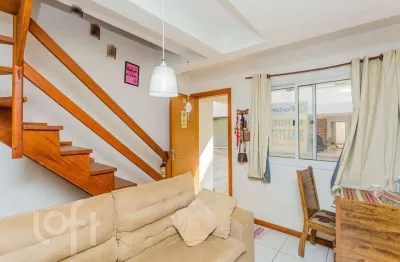 Casa em condomínio fechado com 2 quartos à venda na rua dorival castilhos machado, 126, hípica, porto alegre, 72 m2 por r$ 233.000