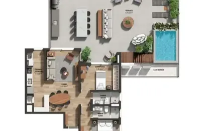 Apartamento com 2 quartos à venda na avenida guaporé, 50, petrópolis, porto alegre, 186 m2 por r$ 1.990.000