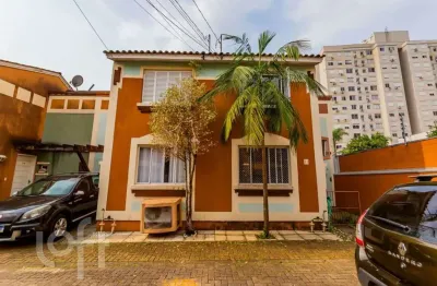 Casa em condomínio fechado com 3 quartos à venda na rua tenente ary tarrago, 1720, jardim itu sabará, porto alegre, 85 m2 por r$ 415.000