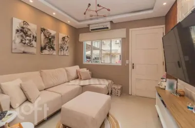 Casa em condomínio fechado com 2 quartos à venda na avenida josé aloísio filho, 889, humaitá, porto alegre, 69 m2 por r$ 350.000