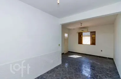 Casa em condomínio fechado com 1 quarto à venda na rua padre joão batista reus, 3036, camaquã, porto alegre, 46 m2 por r$ 149.000