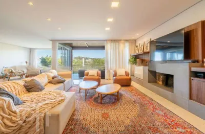 Casa em condomínio fechado com 3 quartos à venda na avenida juca batista, 9000, belém novo, porto alegre, 394 m2 por r$ 3.500.000