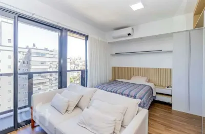 Apartamento com 1 quarto à venda na rua anita garibaldi, 1855, boa vista, porto alegre, 36 m2 por r$ 599.000
