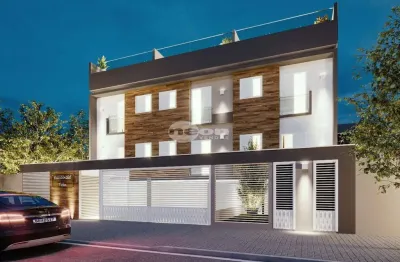 Cobertura com 2 quartos à venda na rua javaés, 94, vila eldízia, santo andré, 42 m2 por r$ 388.000