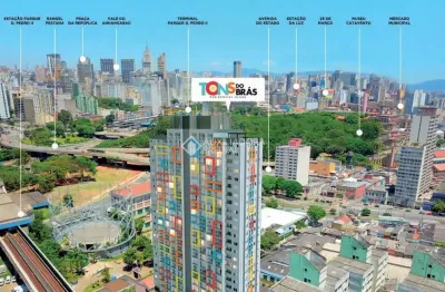 Apartamento com 2 quartos à venda na rua claudino pinto, 36, brás, são paulo, 44 m2 por r$ 548.000