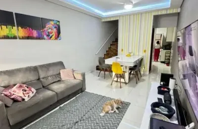 Casa com 3 quartos à venda na rua francisco rudolf, 87, vila linda, santo andré, 126 m2 por r$ 680.000