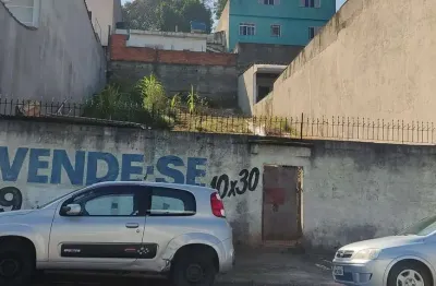 Terreno à venda na rua casimiro de abreu, 287, vila aquilino, santo andré, 300 m2 por r$ 550.000