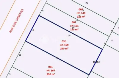 Terreno à venda na rua dos ciprestes, 159, jardim irene, santo andré, 240 m2 por r$ 260.000