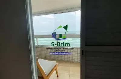 Apartamento frente o mar - 160m² - aviação - praia grande - r$1.250.000
