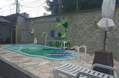 Sobrado à venda no bairro aviação - praia grande/sp