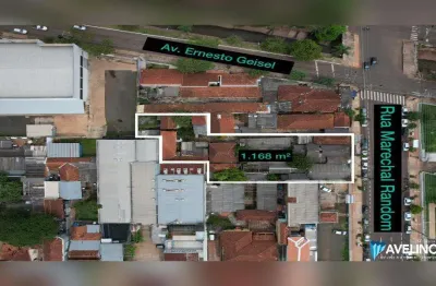 Terreno 1.067m² na rua marechal rondon, frente ao hospital do câncer e próximo à ernesto geisel