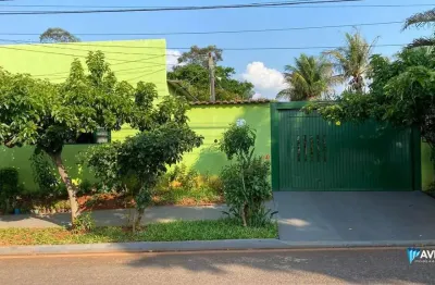 Casa em terreno arborizado de 420m² no novo amazonas-parque dos novos estados