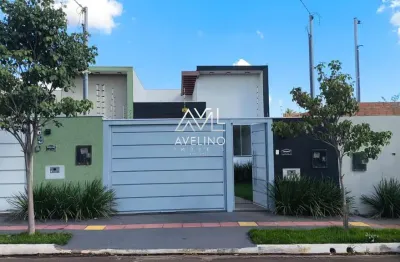 Casa com piscina, área gourmet e três suítes por r$ 729.000,00