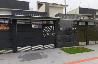 Casa com suíte e duas vagas de garagem a venda na pioneira por r$ 470.000,00