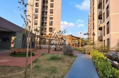 Apartamento para locação  no vivendas do parque em campo grande - ms
