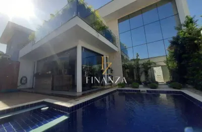 Casa com 3 dormitórios à venda, 279 m² por r$ 2.300.000,00 - jardim residencial dona lucilla - indaiatuba/sp