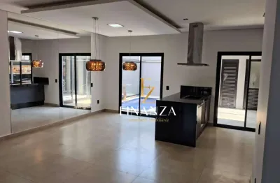 Sobrado com 3 dormitórios para alugar, 170 m² por r$ 7.483/mês - jardim park real - indaiatuba/sp