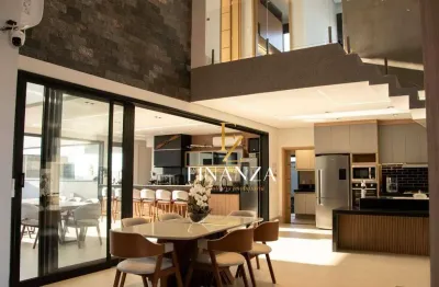 Sobrado com 4 suítes à venda, 343 m² por r$ 3.700.000 - jardim residencial dona maria josé - indaiatuba/sp