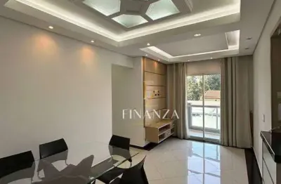 Apartamento mobiliado com 3 dormitórios à venda, 67 m² por r$ 535.000 - condomínio residencial grand ville - indaiatuba/sp