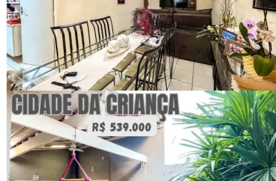 Cidade de criança, casa térrea, condomínio, 3 dormitórios sendo 1 suíte, lazer completo
