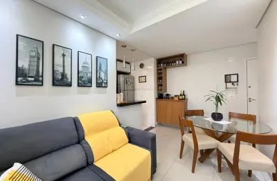Apartamento Reserva Sul, todo reformado, com 1 ar condicionado, ricamente planejado, torre proxima a portaria