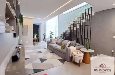 Casa em condomínio  com 4 dormitórios à venda, 380 m² por r$ 2.800.000 - mogi moderno - mogi das cruzes/sp